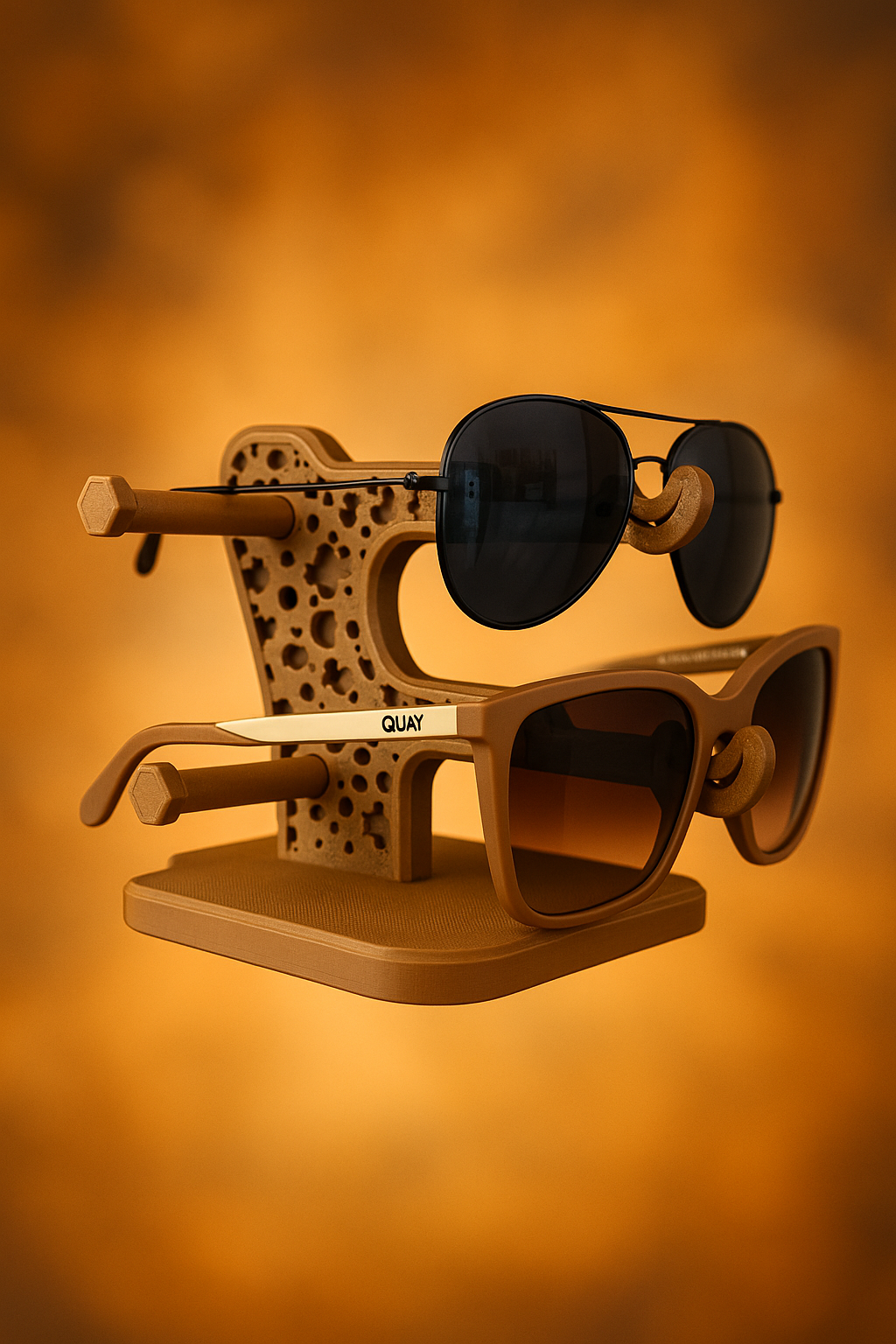 Tactile Sunglasses Holder