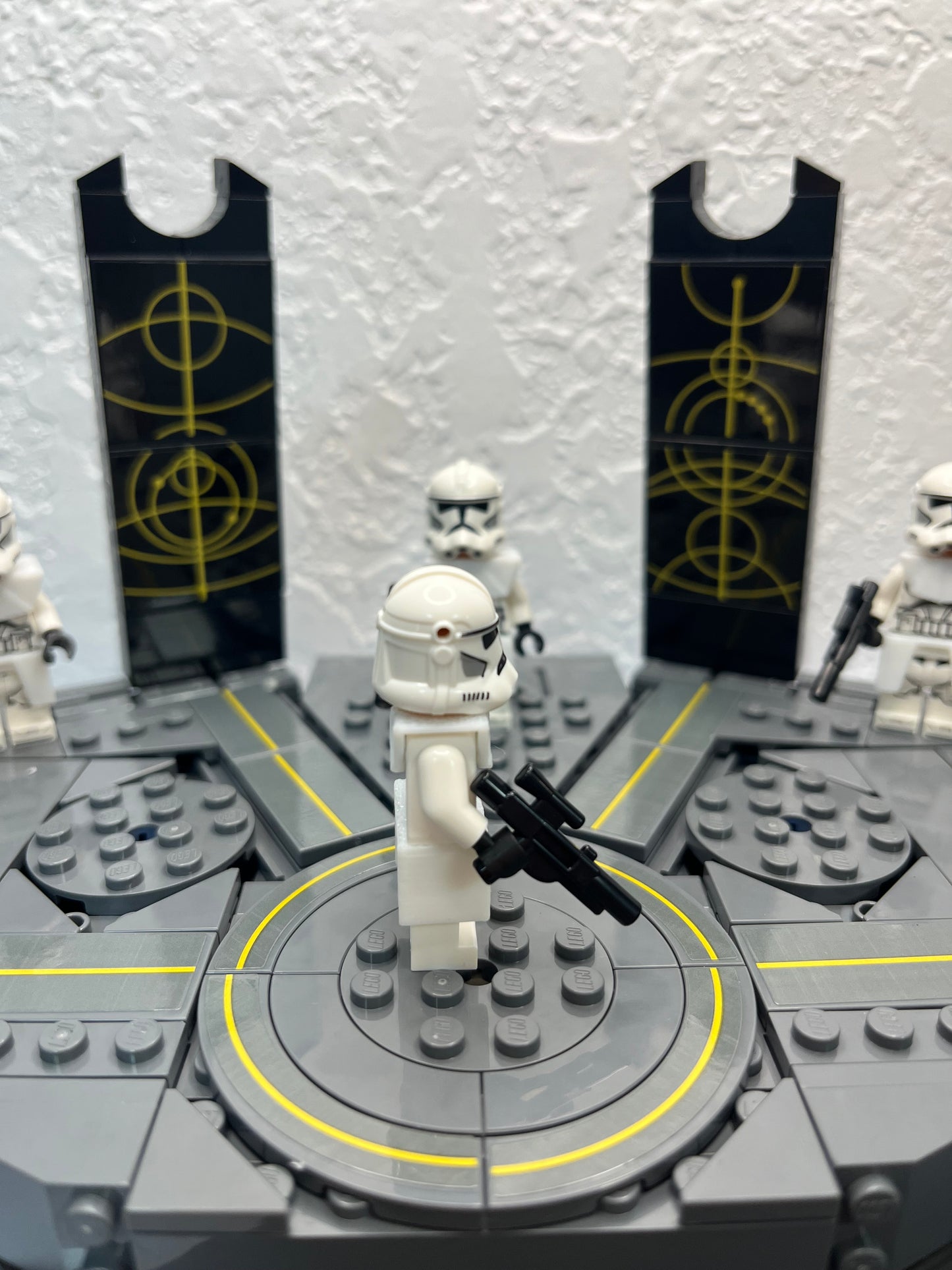 (5)Pauldron& (5)Kama Combo (Blue) Clone Trooper Minifigure Lego Compatible