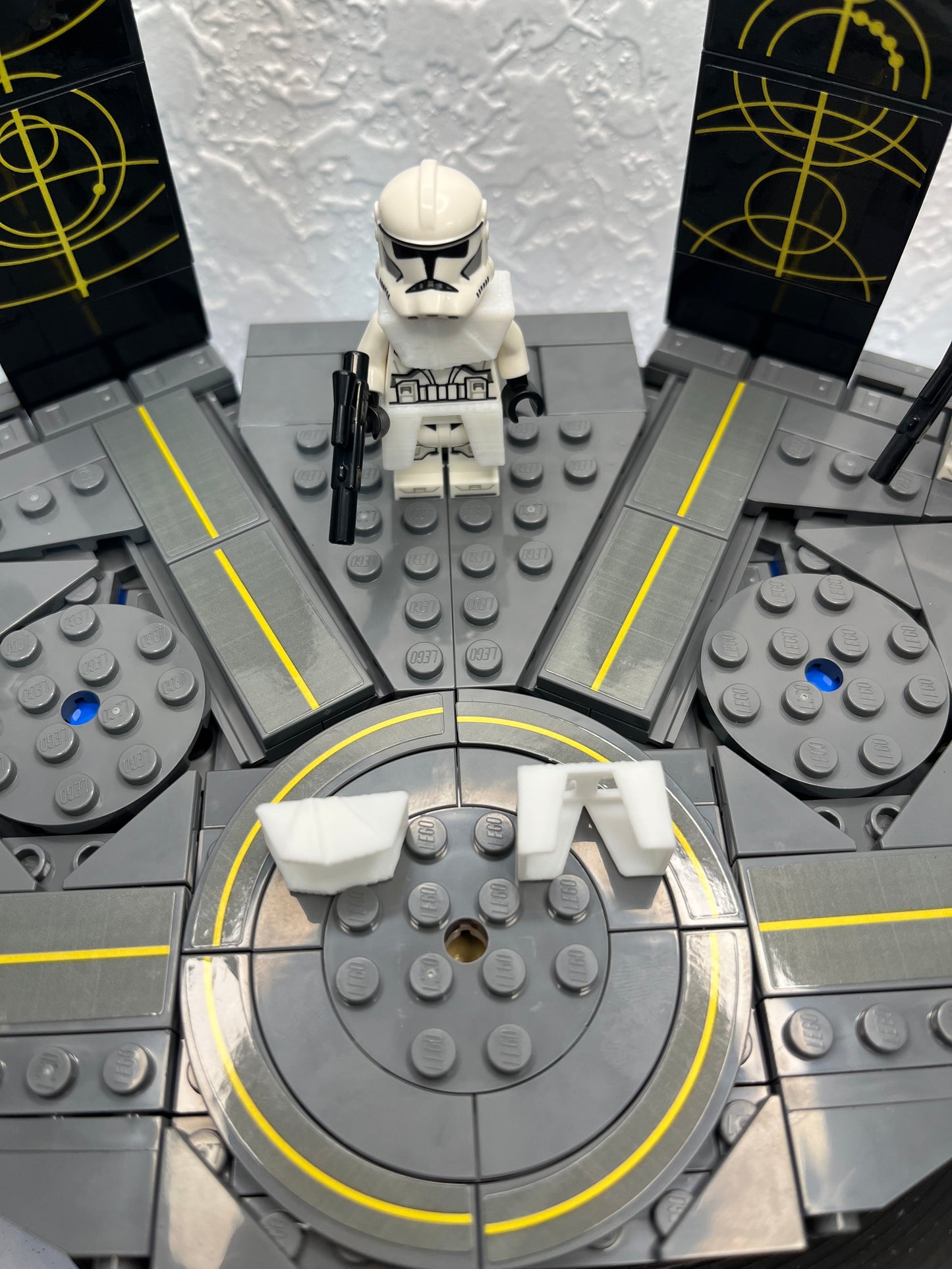 (5)Pauldron& (5)Kama Combo (Blue) Clone Trooper Minifigure Lego Compatible