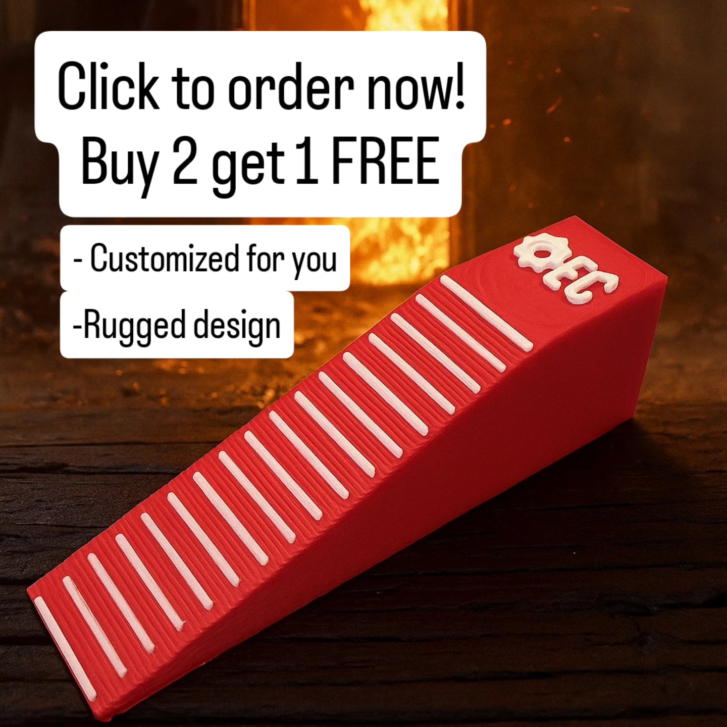 Fire-spec Door Chock (Customized)